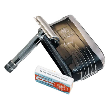 Merkur 34S maszynka na żyletki z etui