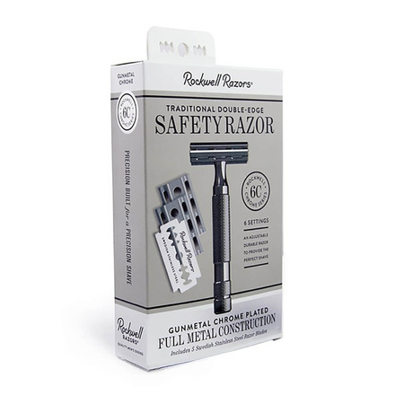 Rockwell 6C Gunmetal - maszynka na żyletki