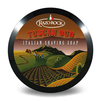 Razorock mydło do golenia Tuscan Oud 150ml