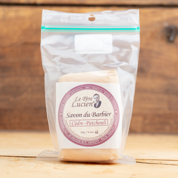 Le Pere Lucien Cedar & Patchouli mydło do golenia 98g