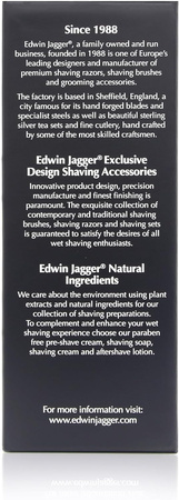 Edwin Jagger DE86RC Black Rubber maszynka na żyletki