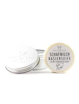 Haslinger Sheepmilk & Lanolin mydło do golenia w tyglu 60gr