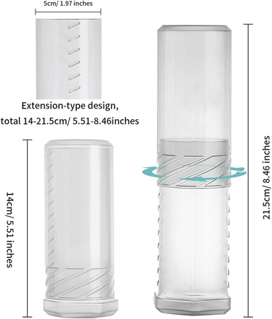 Epsilon Round Protective tuba do pędzla