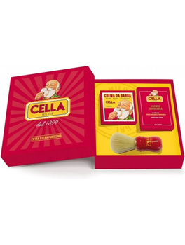 Cella Milano Caja Regalo Afeitado – zestaw do golenia: mydło, woda po goleniu i pędzel