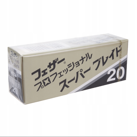 Feather Professional Super Blade – Ostrza (20 sztuk)