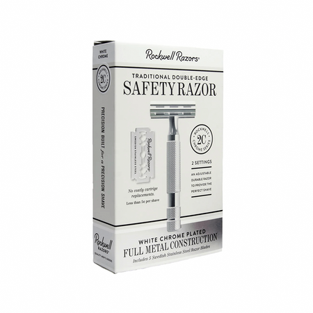 Rockwell 2C White Chrom - maszynka na żyletki