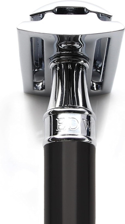 Edwin Jagger DE86RC Black Rubber maszynka na żyletki