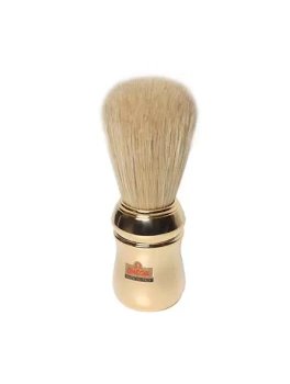 Omega Professional Pure Bristle Shaving Brush Gold Handle – pędzel do golenia z włosiem dzika