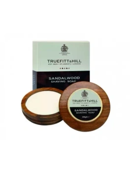 Truefitt & Hill Sandalwood mydło do golenia w drewnanym tyglu 99gr