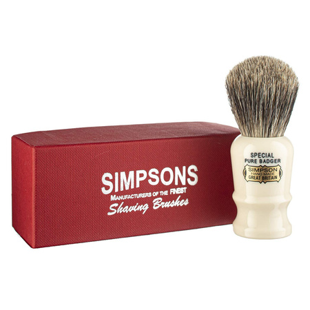 Simpson "Special S1" Pure Badger - pędzel do golenia