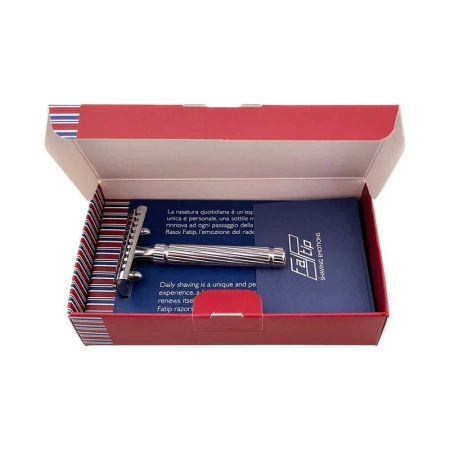 Fatip Piccolo Chrome Slant Close Comb Double Edge maszynka na żyletki