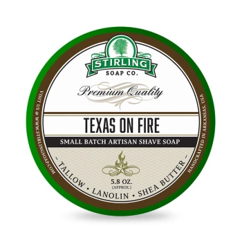 Stirling Soap Co mydło do golenia Texas on Fire 170ml