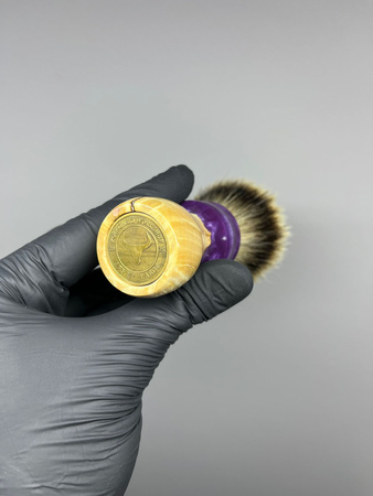 Pędzel do golenia Ostrum - ręcznie robiony