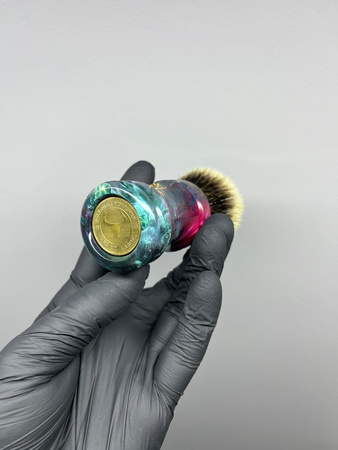 Pędzel do golenia Aquilux - ręcznie robiony