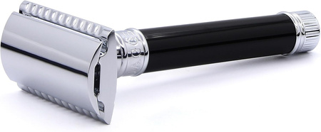 Edwin Jagger DE86RC Black Rubber maszynka na żyletki