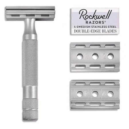 Rockwell 6s Matte Stainless Steel - maszynka na żyletki