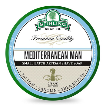 Stirling Soap Co mydło do golenia Mediterranean 170ml