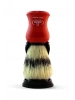 Omega 80265 Pure Bristle Red pędzel do golenia z podstawką