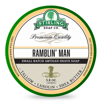 Stirling Soap Co mydło do golenia Ramblin Man 170ml