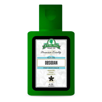 Stirling Soap Co balsam po goleniu Glacial Obsidian 118ml