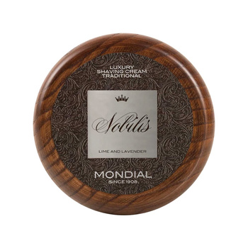 Mondial mydło do golenia w drewnianym tyglu Nobilis 140ml