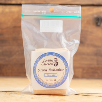 Le Pere Lucien Natural mydło do golenia w kostce 98 g