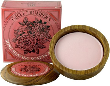 Geo F. Trumper Roses Hard mydło do golenia w drewnianym tyglu 80gr