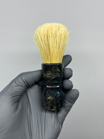 Pędzel do golenia Midnight - ręcznie robiony