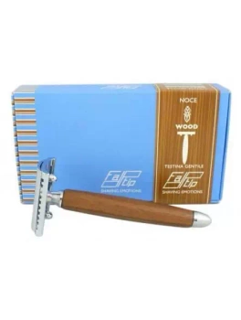 Fatip Walnut Wood Gentile Double Edge Closed Comb maszynka na żyletki