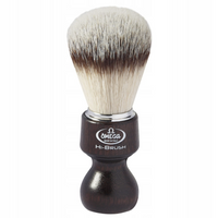 Omega HI-BRUSH Fiber – pędzel do golenia z włosiem syntetycznym i drewnianą rączką