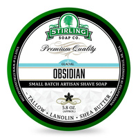  Stirling Soap Co mydło do golenia Glacian Obsidian 170ml