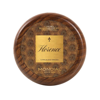 Mondial mydło do golenia w drewnianym tyglu Florence 140ml