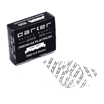 Żyletki Parker Platinum Half Blades - połówki - 100 szt.