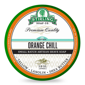  Stirling Soap Co mydło do golenia Orange chill 170ml