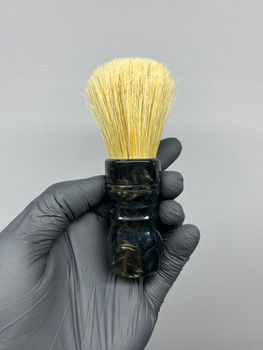 Pędzel do golenia Midnight - ręcznie robiony