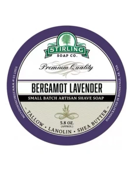 Stirling Soap Co mydło do golenia Bergamot Lavender 170ml